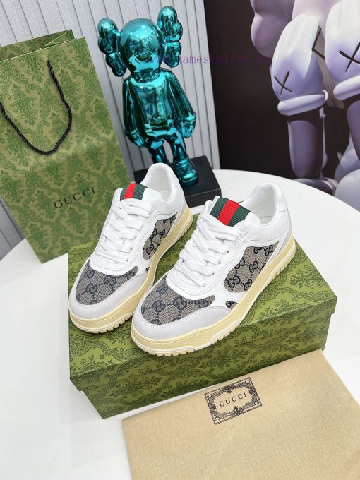 Gucci low-quality casual sports shoes, with top-notch oil edge craftsmanship, are a one-to-omzabqe9i - Image 7