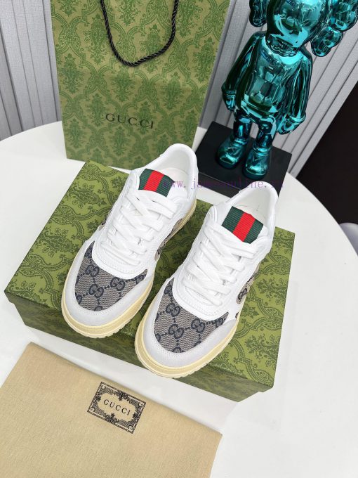 Gucci low-quality casual sports shoes, with top-notch oil edge craftsmanship, are a one-to-omzabqe9i - Image 9