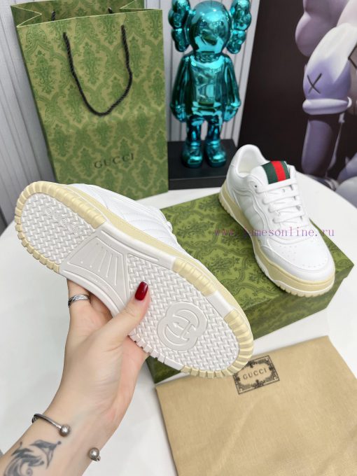 Gucci low-quality casual sports shoes, with top-notch oil edge craftsmanship, are a one-to-oxfzx67uh - Image 3