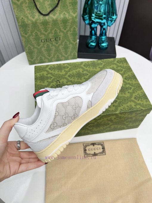 Gucci low-quality casual sports shoes, with top-notch oil edge craftsmanship, are a one-to-o5qdanbzq - Image 4