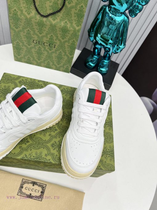 Gucci low-quality casual sports shoes, with top-notch oil edge craftsmanship, are a one-to-o5qdanbzq - Image 10