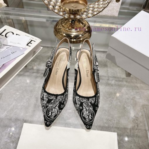 Top tierDior 2024 new season hollowed out carved Mary Jane pointed single shoesThe new Spectxbvz3s0v