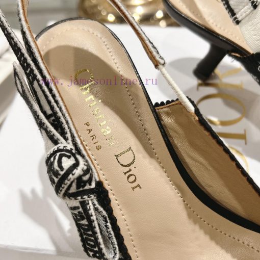 Top tierDior 2024 new season hollowed out carved Mary Jane pointed single shoesThe new Spectxbvz3s0v - Image 8