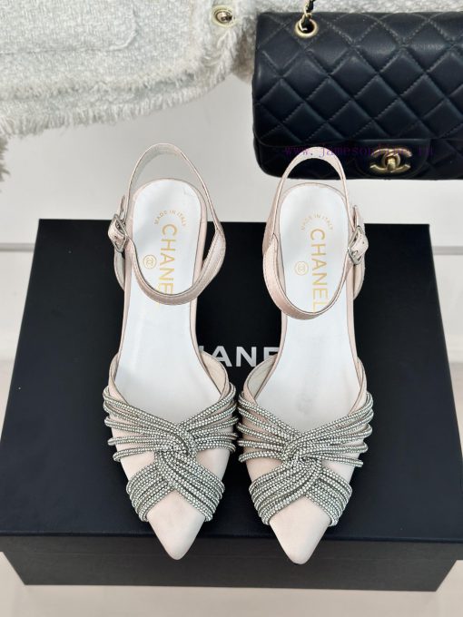 Chanel | Chanel 24c New ProductHigh heeled sandalsThe shoe upper is made of cowhide/special bzeb9e1w - Image 5