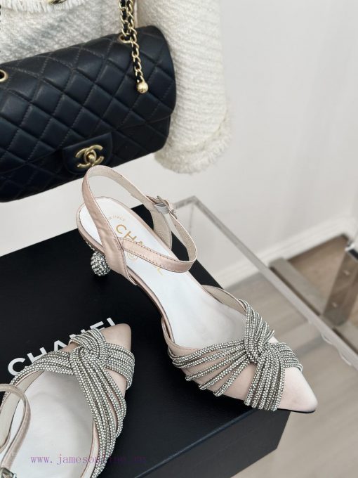 Chanel | Chanel 24c New ProductHigh heeled sandalsThe shoe upper is made of cowhide/special bzeb9e1w - Image 6