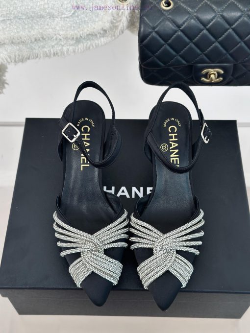 Chanel | Chanel 24c New ProductHigh heeled sandalsThe shoe upper is made of cowhide/special 1u55dc1g - Image 5