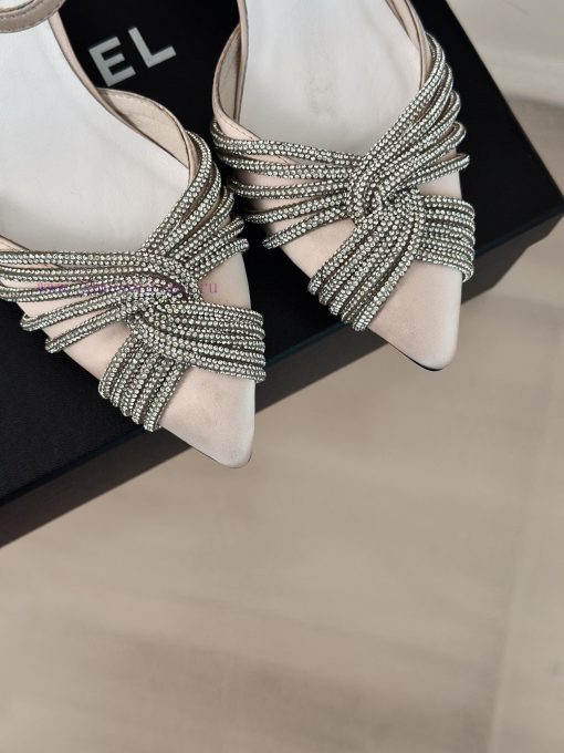 Chanel | Chanel 24c New ProductHigh heeled sandalsThe shoe upper is made of cowhide/special bzeb9e1w - Image 8