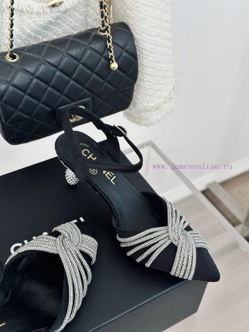Chanel | Chanel 24c New ProductHigh heeled sandalsThe shoe upper is made of cowhide/special 1u55dc1g - Image 6