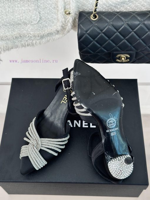 Chanel | Chanel 24c New ProductHigh heeled sandalsThe shoe upper is made of cowhide/special 1u55dc1g - Image 10