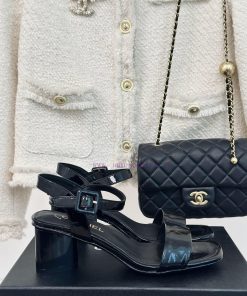 Chanel | Chanel 24c New ProductStraw sandals with thick heelsThe shoe upper is made of imporhehat7oq