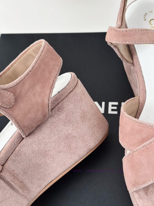 Chanel | Chanel 24C Spring/Summer New ProductsCross strap thick soled sandalsThis year, Gran0hcfhlt0 - Image 7