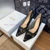 J'ADIOR Dior 2024 Spring/Summer New Women's Shoes CD Roses Full Body Jacquard Embroidery Letv7vtpd8w