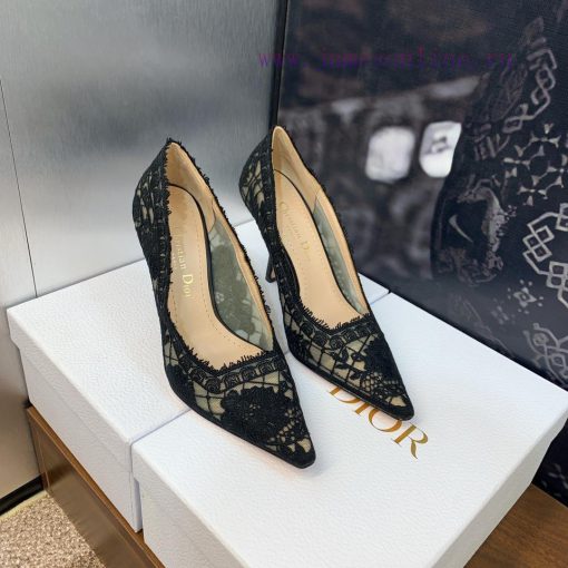 J'ADIOR Dior 2024 Spring/Summer New Women's Shoes CD Roses Full Body Jacquard Embroidery Let5bz3wq6t - Image 2