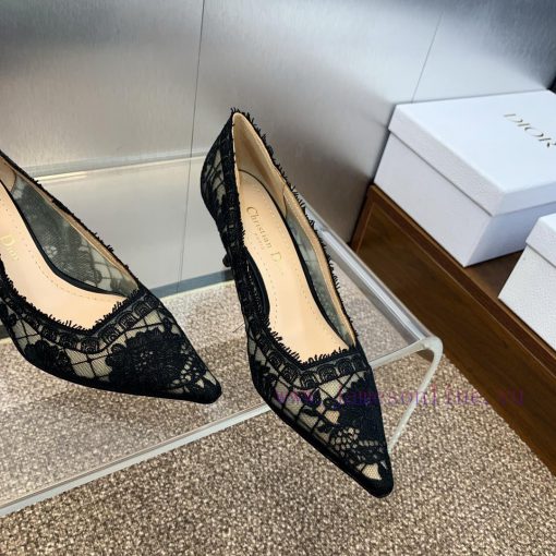 J'ADIOR Dior 2024 Spring/Summer New Women's Shoes CD Roses Full Body Jacquard Embroidery Letv7vtpd8w - Image 6