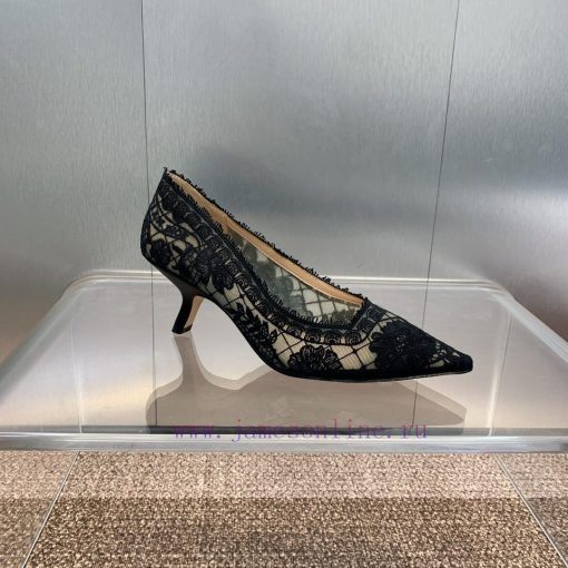 J'ADIOR Dior 2024 Spring/Summer New Women's Shoes CD Roses Full Body Jacquard Embroidery Letv7vtpd8w - Image 8