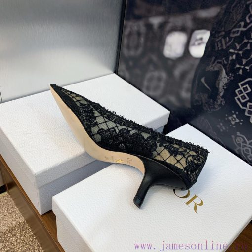 J'ADIOR Dior 2024 Spring/Summer New Women's Shoes CD Roses Full Body Jacquard Embroidery Letv7vtpd8w - Image 10
