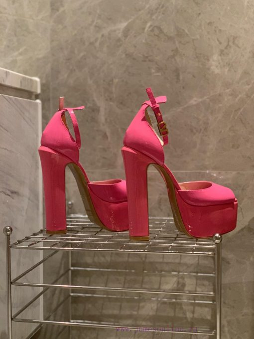 Valent * no hates the sky high waterproof platform fish mouth patent leather high heels, whijp56h2a2 - Image 10