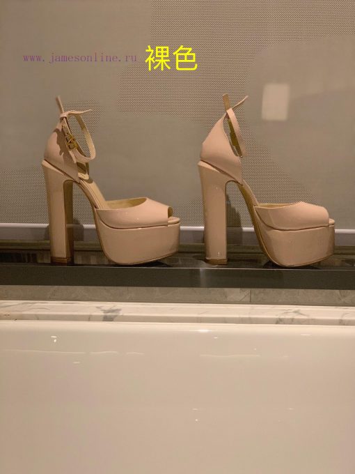 Valent * no hates the sky high waterproof platform fish mouth patent leather high heels, whizrhv38x9 - Image 2