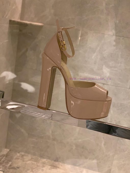 Valent * no hates the sky high waterproof platform fish mouth patent leather high heels, whizrhv38x9 - Image 6