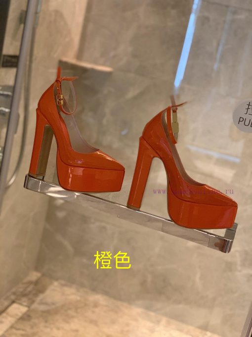 Valent * no hates the sky high waterproof platform pointed patent leather high heels, which jgu6tvyu - Image 2