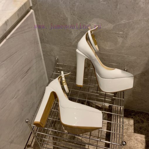 Valent * no hates the sky high waterproof platform pointed patent leather high heels, which ajso1f7m - Image 6