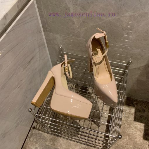 Valent * no hates the sky high waterproof platform pointed patent leather high heels, which il3d7l79 - Image 4