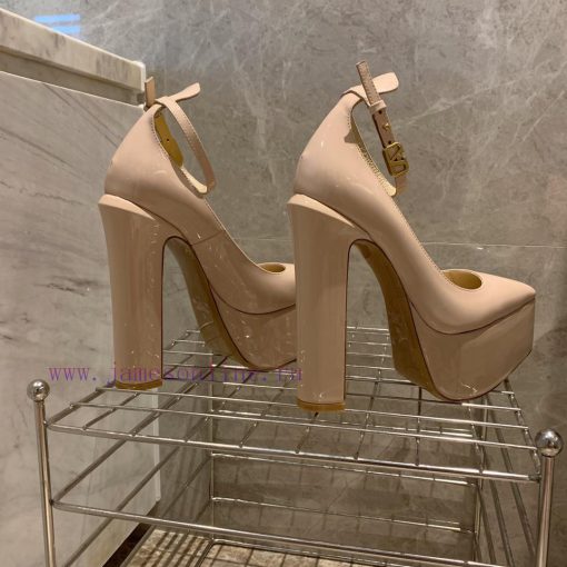 Valent * no hates the sky high waterproof platform pointed patent leather high heels, which il3d7l79 - Image 8