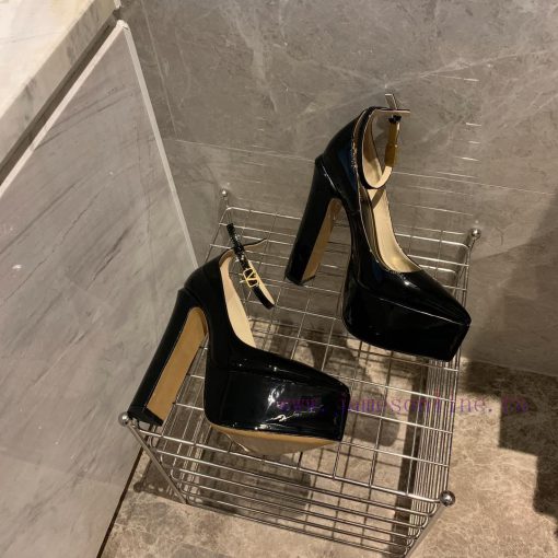 Valent * no hates the sky high waterproof platform pointed patent leather high heels, which 0kvtxrhh - Image 6