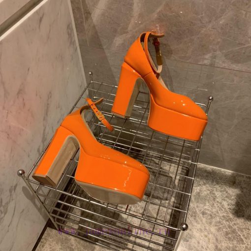 Valent * no hates the sky high waterproof platform patent leather high heels, which integrat9r6abm6r - Image 6