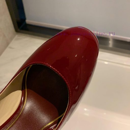 Valent * no hates the sky high waterproof platform patent leather high heels, which integratvutqb9zu - Image 10