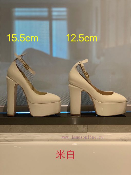 Valent * no hates the sky high waterproof platform patent leather high heels, which integratygfo7kw4 - Image 2