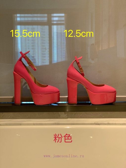 Valent * no hates the sky high waterproof platform patent leather high heels, which integratm1cxna06 - Image 2