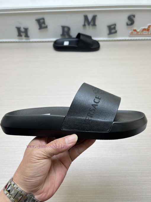 Versace slippers men's high-end brand official website 11 latest masterpiece original mold c7tylidkt - Image 6