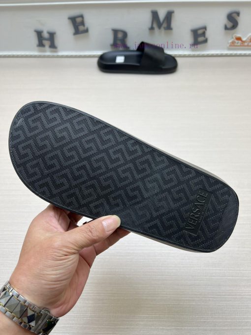 Versace slippers men's high-end brand official website 11 latest masterpiece original mold c7tylidkt - Image 10