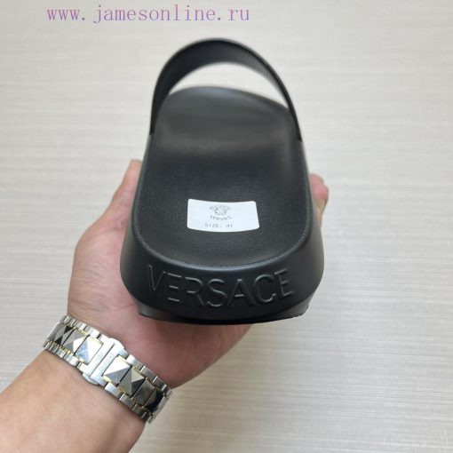 Versace slippers men's high-end brand official website 11 latest masterpiece original mold c0ny1v226 - Image 8