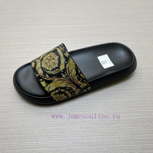 Versace slippers men's high-end brand official website 11 latest masterpiece original mold c0ny1v226 - Image 9