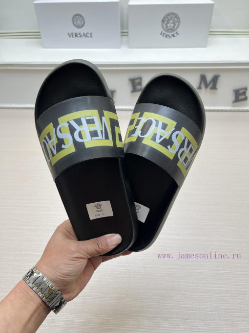 Versace slippers men's high-end brand official website 11 latest masterpiece original mold cnpx0xcdf - Image 3
