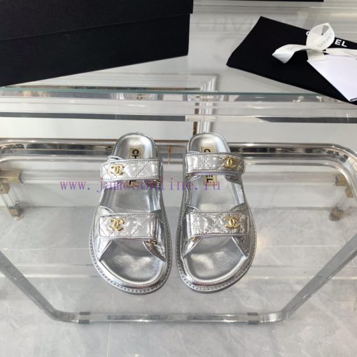 Chanel's new beach half drag sandals, top-level super version, super popular style, essentiae8xvfw1v