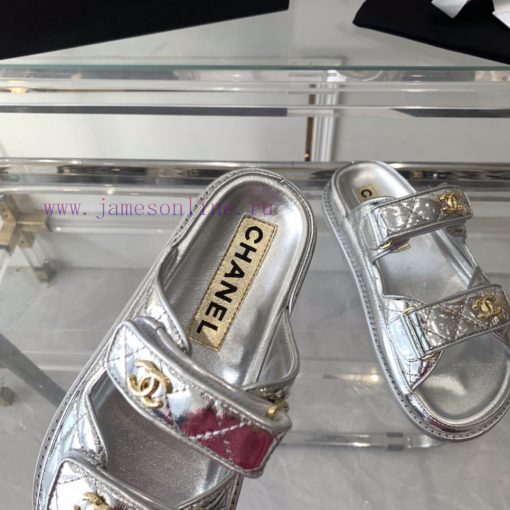 Chanel's new beach half drag sandals, top-level super version, super popular style, essentiae8xvfw1v - Image 6