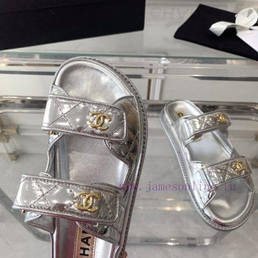 Chanel's new beach half drag sandals, top-level super version, super popular style, essentiae8xvfw1v - Image 7