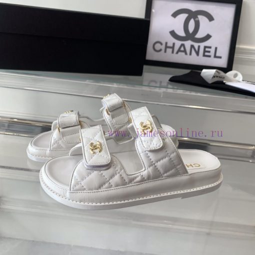 Chanel's new beach half drag sandals, top-level super version, super popular style, essentiav0fvuf94 - Image 3