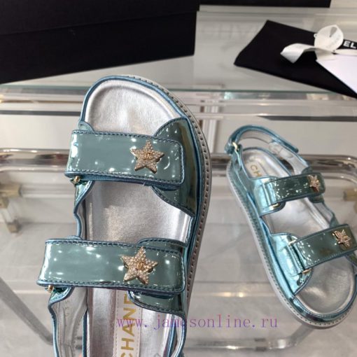 Chanel's new beach sandals, top of the line super version, super popular style, essential itc7bucx11 - Image 7