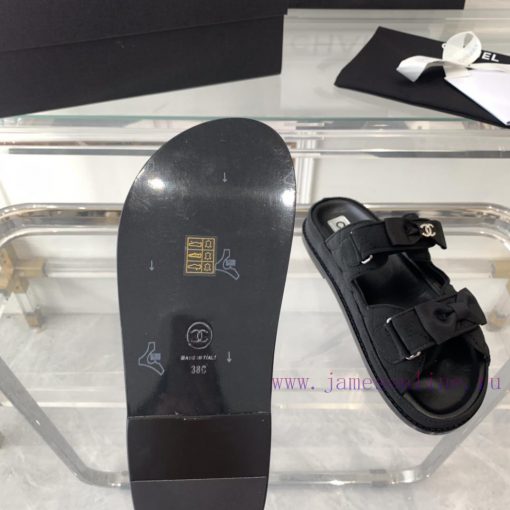 Chanel's new beach sandals on canvas, top of the line super version, super popular style, esx7xgalhn - Image 10