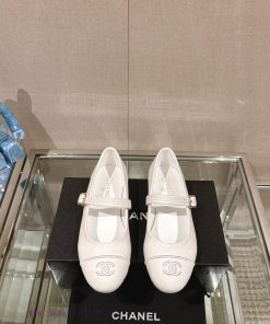 -24Ss Spring/Summer New Chanel Striped Cloth Mary Jane Single ShoesThis striped cloth Mary J5nq88yry