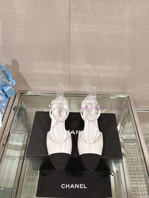 -24Ss spring/summer new Chanel kitten heel with buckle strap sandalsI really don't have any yc425ekc - Image 2