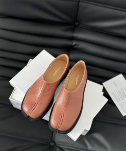High quality Maison Margiela MM6 split toe shoes Tabi Italian vegetable tanned sheepskinFor 8u5j6ogq