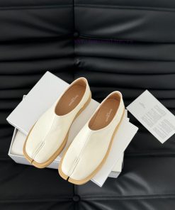 High quality Maison Margiela MM6 split toe shoes Tabi Italian vegetable tanned sheepskinFor pk2lvxsd