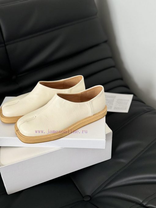 High quality Maison Margiela MM6 split toe shoes Tabi Italian vegetable tanned sheepskinFor pk2lvxsd - Image 3