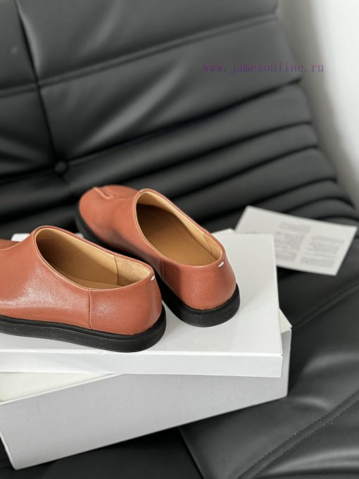 High quality Maison Margiela MM6 split toe shoes Tabi Italian vegetable tanned sheepskinFor 8u5j6ogq - Image 4