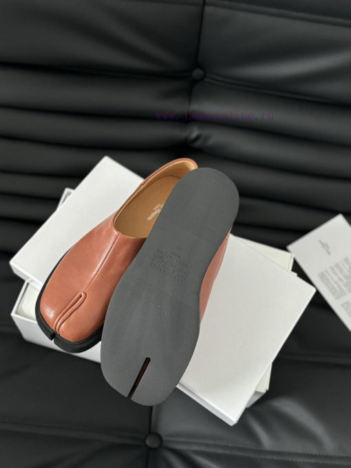 High quality Maison Margiela MM6 split toe shoes Tabi Italian vegetable tanned sheepskinFor 8u5j6ogq - Image 6